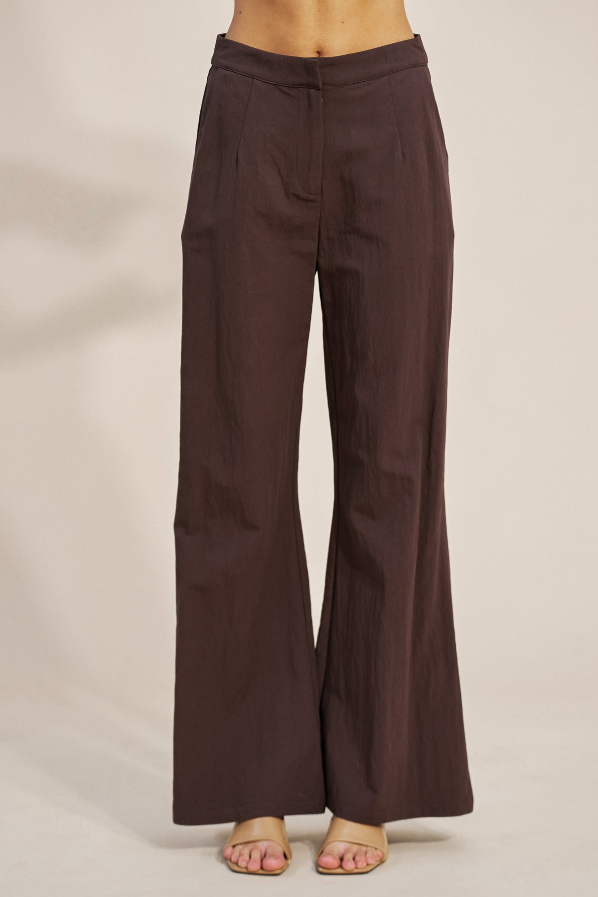 High-waisted Wide-leg Pants