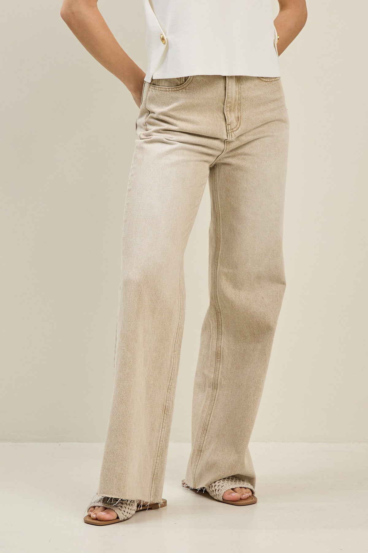Color Wash Jeans